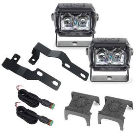 Oracle Lighting 2092-2-504 05-14 Tacoma A-pillar Hood Mount Brackets With Vega Series 2 Spotlights