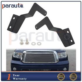 Pa160796r01 Parautostore New Light Bar Bumper Grille Mounts Brackets Set/2 Fits 2005-2015 Toyota Tacoma