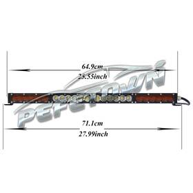 Pefetown 25inch 27inch Ultra Slim 25 Inch Led Light Bar Combo Offroad Suv Ute Pickup Atv 4x4 Truck Lamp