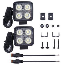 9801801 Primelux 3 Inch 48w 5952lm Led Work Light Bar With Shock Pad 12v Flood