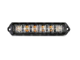 Qdlsl1137 Quake Led 18 Watt Lo Pro Strobe Amb Wht