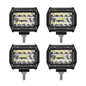 4p60wtirsf Quakeworld Led Pods Light Bar 4inch Driving Fog Off Road Lights 4 Pack