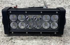 Rs-led-36w Race Sport New 6 Inch Led Light Bar Universal Mounting Rgb With Button