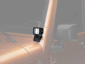 J108772 Raxiom Fits 3-inch 8-led Cube Light Combo Beam Universal Some Adaptation May Be