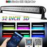Rbi-ry-10639 Unbranded Curved Led Light Bar Multicolor Fit For Jeep Suv