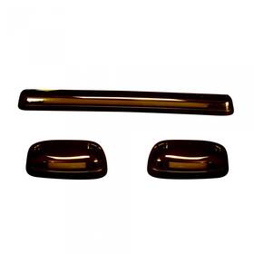 Mlx-rec264156amhp-cl360a50 Recon Truck Accessories Cab Roof Lights For Chevy Silverado 2500/3500 2007-2014 Amber