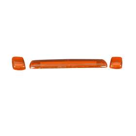 Mlx-rec264157am-cl360a50 Recon Truck Accessories Cab Roof Lights For Chevy Silverado 2500/3500 2015-2019 With Led Amber Lens