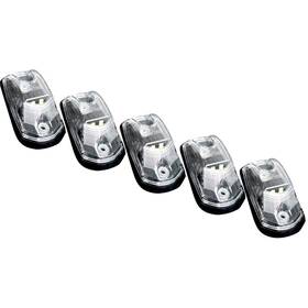 Mlx-rec264342cl-cl360a50 Recon Truck Accessories Cab Roof Lights For Ford F-250/f-350/f-450/f-550 2017-2022 5 Piece Set