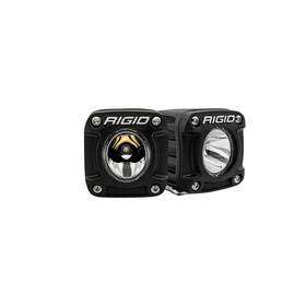 491613 Rigid Industries Revolve Pod With Amber Trim Ring - Pair