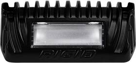 86630 Rigid Industries For 1x2 65 Degree Dc Led Scene Light Amber Black Housing Single