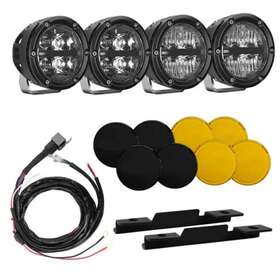 Tlx-rig46722-cl360a70 Rigid Industries Rigid-industries Light Kit For Ford Bronco 2021 A-pillar Tlx-rig46722-cl360a70 Rigid Industries Rigid-industries Light Kit For Ford Bronco 2021 A-pillar