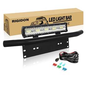 Dd-02-8d-300-c Rigidon Bk011 Lk001 15inch 300w Light Bar Triple Row Flood Spot Combo 23 Inch Universal B