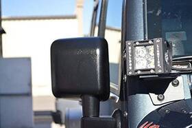 Ac-lw-101-jk Rock Slide Engineering 0714 Fits Jeep Jk 24 Door Lower Light Brackets