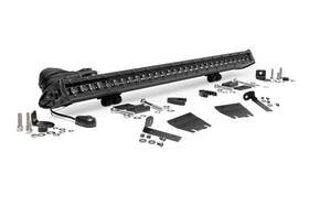 70054 Rough Country 30 Inch Black Series Led Hood Light Kit For 18-25 Jeep Jl/jt -