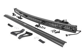 70074 Rough Country 50 Inch Black Drl Led Windshield Kit For 1984-2001 Jeep Xj -