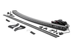 70075 Rough Country 50 Inch Black Series Single Row Led Kit For 1984-2001 Jeep Xj -