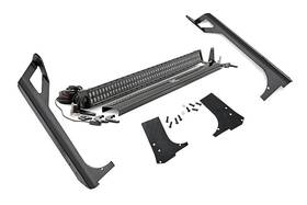 70503bl Rough Country 50 Inch Led Upper Windshield Kit For 1997-2006 Wrangler Tj -