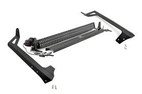70504bl Rough Country 50 Inch Led Upper Windshield Kit For 2007-2018 Wrangler Jk -