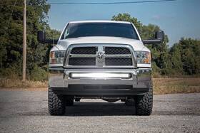 70569 Rough Country 40 Inch Led Bumper Mounting Brackets For 10-18 Ram 2500/3500 -