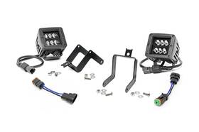 70622 Rough Country Dual Led Fog Light Kit For 2011-2016 Ford Super Duty -