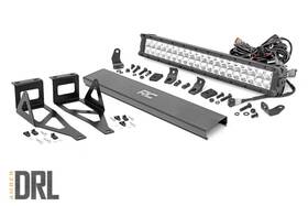70664drla Rough Country 20 Inch Bumper Kit For 05-07 Super Duty Amber Drl - 7066drla