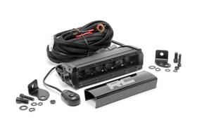70707bl Rough Country 6 Inch Black Series Single Row Cree Led Light Bar -