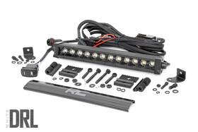 70712bldrla Rough Country 12 Inch Black Series Single Row Led Light Bar Amber Drl-