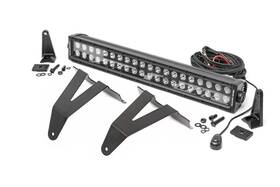 70779 Rough Country 20 Inch Dual Black Series Led Bumper Kit For 19-24 Ram 1500 -