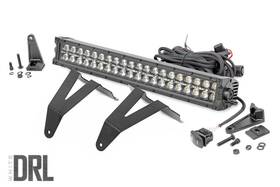 70779drl Rough Country 20 Inch Led Bumper Kit For 2019-2024 Ram 1500 White Drl -