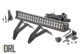 70779drla Rough Country 20 Inch Led Bumper Kit For 2019-2024 Ram 1500 Amber Drl -