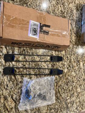 70782 Rough Country Dodge Dual Grille Kit For Led Set Black Series 19-24 Ram 1500
