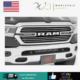 1500-70783 Rough Country 70783 Dual Black Series 6 Inch Led Grille Kit For 19-24 Ram