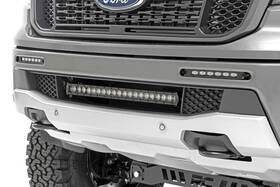 70829 Rough Country Dual 6 Inch Slimline Led Bumper Kit For 2019-2023 Ford Ranger -