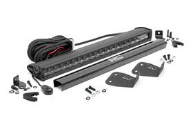 71036 Rough Country 20 Inch Black Series Led Bumper Kit For 21-24 Bronco Sport -