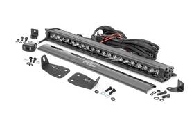 71037 Rough Country 20 Inch Black Series Drl Led Bumper Kit For 21-25 Bronco Sport -