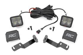 71093 Rough Country Low Profile Led Ditch Light Kit For 05-15 Tacoma Spectrum- 71093 Rough Country Low Profile Led Ditch Light Kit For 05-15 Tacoma Spectrum-