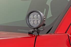 72106 Rough Country 3.5 Inch Led Ditch Light Kit For 2024 Toyota Tacoma Amber Drl-