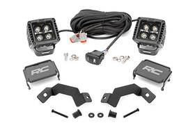 72114 Rough Country Ditch Light Kit For 24-25 Toyota Land Cruiser White Drl -