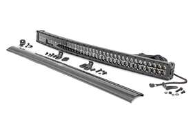 72940bd Rough Country Black Series Led 40 Inch Light Curved Dual Row White Drl