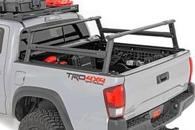 73109 Rough Country Aluminum Bed Full Rack For 2005-2023 Toyota Tacoma -