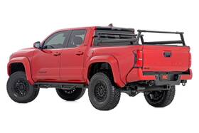 73119 Rough Country Aluminum Bed Rack For 2024 Toyota Tacoma Half -