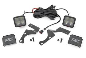 80796 Rough Country Led Ditch Light Kit For 10-24 Toyota 4runner Spectrum -