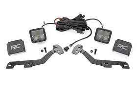 82295 Rough Country Led Ditch Light Kit For 2019-2024 Ram 1500 Spectrum -