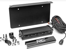 Fit-40w Rough Country 843030112899 8 Inch License Plate Mount Kit Without Ff Road Led Light Bar-univ