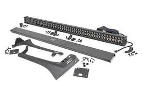 70068 Rough Country 843030193713 50 Inch Amber Drl Led Upper Windshield Kit For 19-24 Jeep Jl/jt -70068