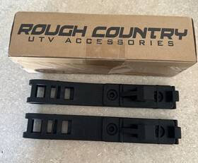 T13114 Rough Country 99072 Rubber Molle Panel Clamps 1/2 Inch To 4-1/2 2-clamps Only -