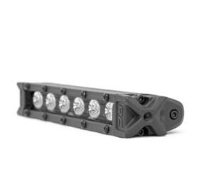 Rc70406abl Rough Country 6-inch Slimline Cree Led Light Bars Pair Black Series 70406abl