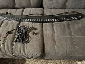 Row-23040 Rough Country Suspension 72950bl 50 In Curved Cree Led Light Bar-dual Lumens Black Series