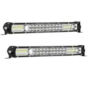 San Young 727636188512 12 Inch Led Light Bar 120w 10000lm For Truck Atv Utv Rv 2 Pack