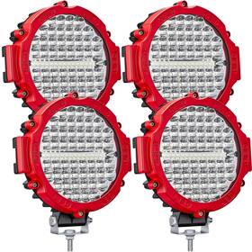 San Young 727636188550 Round Led Light Pods Offroad 7 Inch 210w 21000lm Off Road Driving Auxiliary